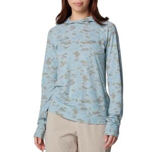 Columbia PFG Uncharted Hoodie, Crushed Blue, Women’s Size Large, NWOT
